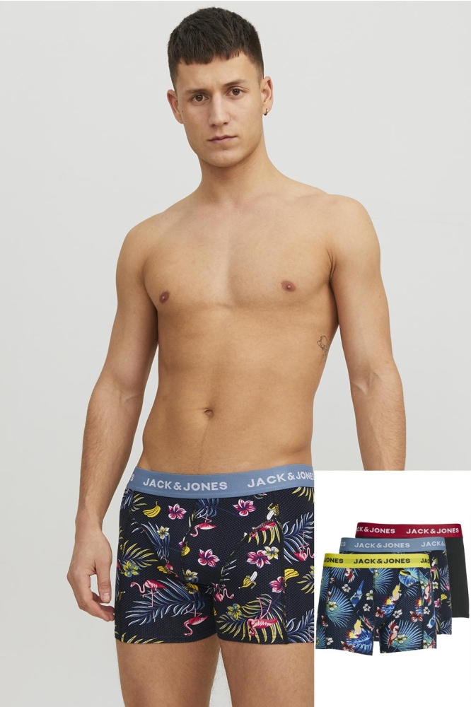 JACFLOWER BIRD TRUNKS 3 PACK NOOS 12194104 Surf The Web